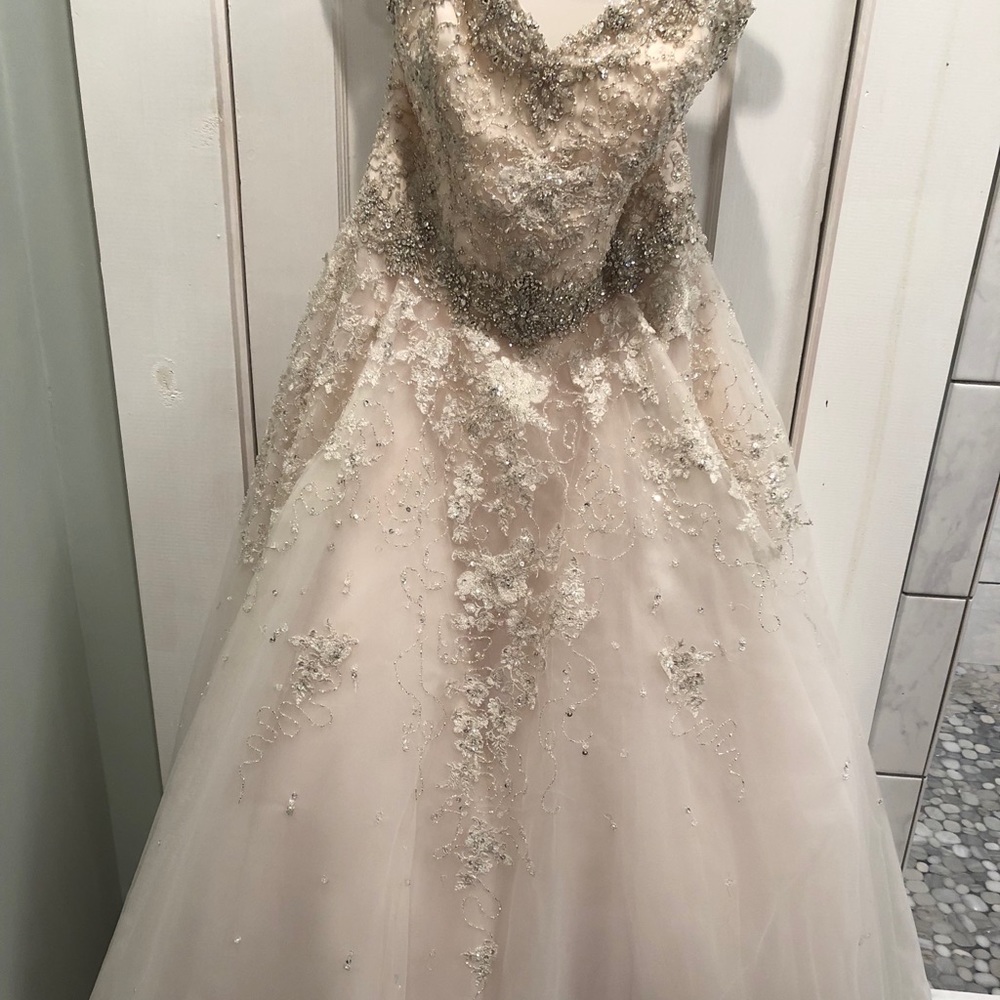 WEDDING DRESS WITH VEIL 💍